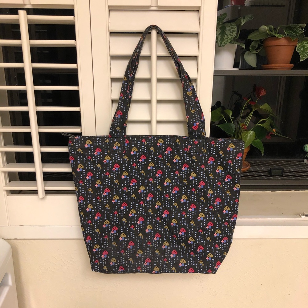 Cute mushroom tote